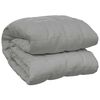 vidaXL tyngdet&aelig;ppe 200x200 cm 13 kg stof gr&aring;