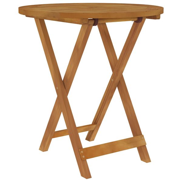 vidaXL foldbart spisebordss&aelig;t til haven 3 dele massivt akacietr&aelig;