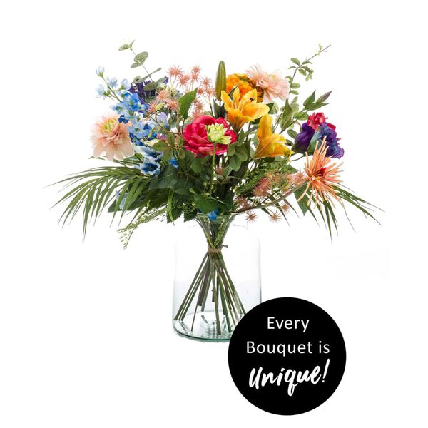 Emerald kunstig buket Pretty Powerful