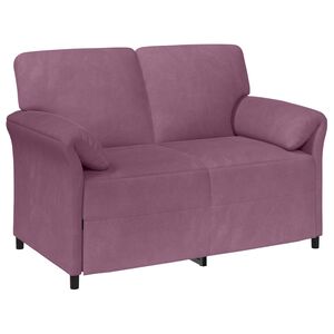 vidaXL 2-personers sofa Lilla 138 x 83 x 95 cm Fl&oslash;jl