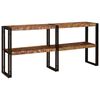 vidaXL Konsolbord Flerfarvet 160 x 33 x 75 cm Solid genbrugs tr&aelig;