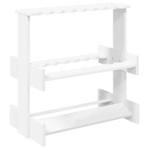 vidaXL Billardk&oslash; st&oslash;tter Konstrueret tr&aelig; 60 x 35 x 60 cm Hvid