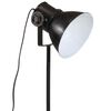 vidaXL gulvlampe 35x35x65/95 cm 25 W E27 sort