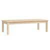 vidaXL sofabord 110x50x30 cm massivt fyrretr&aelig;