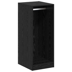 vidaXL Garderobeskab Sort eg 41 x 48 x 102 cm Konstrueret tr&aelig;