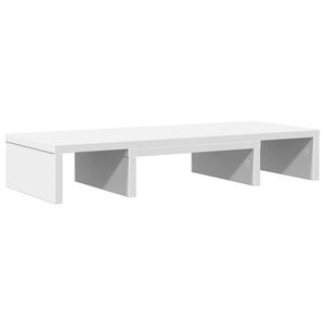 vidaXL sk&aelig;rmholder 60x24x10,5 cm justerbar konstrueret tr&aelig; hvid
