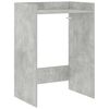 vidaXL Vaskemaskine Skab Betongr&aring; 67,5 x 48 x 97 cm Konstrueret tr&aelig;
