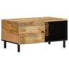 vidaXL sofabord 80x50x40 cm massivt mangotr&aelig;