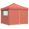 vidaXL Party Tent Terrakotta 292 x 292 x 315 cm Oxford stof