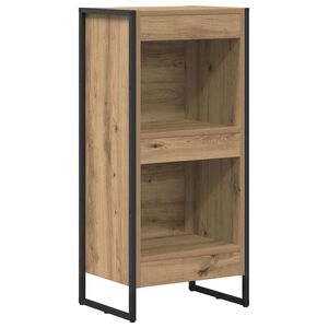 vidaXL Bogskab 40 x 30 x 86,5 cm Konstrueret tr&aelig; Artisan eg