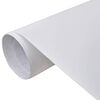 vidaXL bilfolie 100x150 cm mat hvid