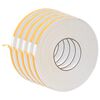 vidaXL Selvkl&aelig;bende skum tape 5 stk. Hvid 10 mm x 10 m CR Skum