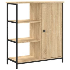 vidaXL sk&aelig;nk Sonoma eg 70x30x80 cm konstrueret tr&aelig;