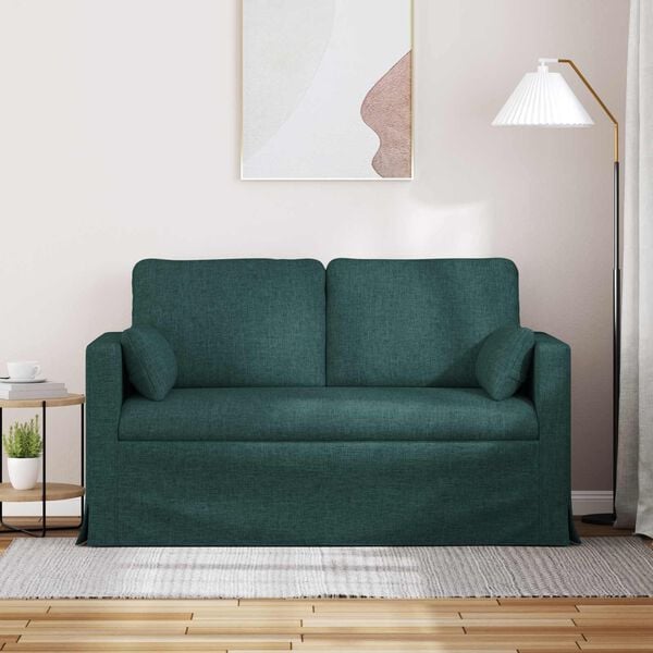 vidaXL Sofa M&oslash;rkegr&oslash;n