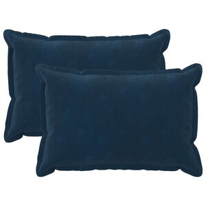 vidaXL Pudebetr&aelig;k 2 pcs HOUTEN Bl&aring; 30 x 50 cm Mikrofiber Fleece