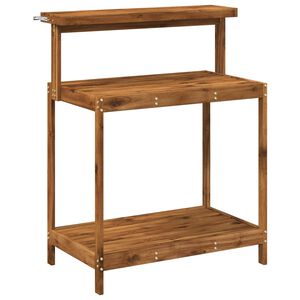 vidaXL Udend&oslash;rs potterbord 86,5 x 48,5 x 106 cm Massivt Akacietr&aelig;