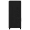 vidaXL Kabinet Sort eg 55 x 40 x 82 cm
