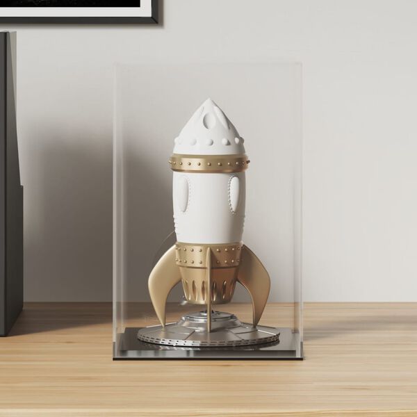 vidaXL montre 14x14x22 cm akryl transparent