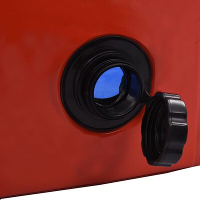 vidaXL foldbart hundebassin 80 x 20 cm PVC rød