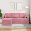 vidaXL Sofa Lyser&oslash;d Samlede dimensioner: 198 x 134 x 80 cm (B x D x H)