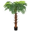 vidaXL kunstig cycaspalme med potte 160 cm gr&oslash;n