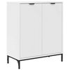 vidaXL Sideboard Hvid 69,5 x 33 x 82 cm Konstrueret tr&aelig;