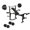 vidaXL foldbar tr&aelig;ningss&aelig;t home gym