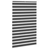 vidaXL zebragardin sort 150x230 cm stofbredde 145,9 cm polyester