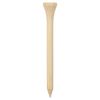 vidaXL golf-tees 1000 stk. 83 mm bambus