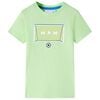 T-shirt til b&oslash;rn str. 92 limegr&oslash;n