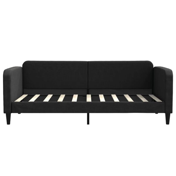 vidaXL daybed 90x190 cm stof sort