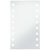 vidaXL LED-v&aelig;gspejl til badev&aelig;relset 60x100 cm