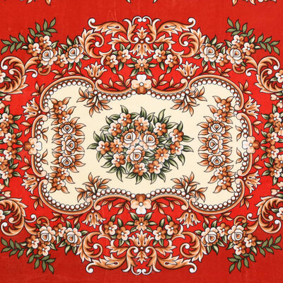 vidaXL gulvtæppe 140x200 cm orientalsk flerfarvet