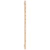 vidaXL sengegavl 81x3x91,5 cm massivt fyrretræ