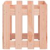 vidaXL plantekasse med stakitdesign 40x40x40 cm massivt douglasfyr