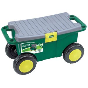 Draper Tools haveredskabsvogn og s&aelig;de 56 x 27,2 x 30,4 cm gr&oslash;n 60852