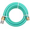 vidaXL sugeslange med messingstik 7 m 25 mm gr&oslash;n