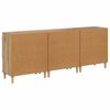 vidaXL Sideboards 3 pcs Artisan Egetr&aelig; 60 x 35 x 70 cm Konstrueret tr&aelig;