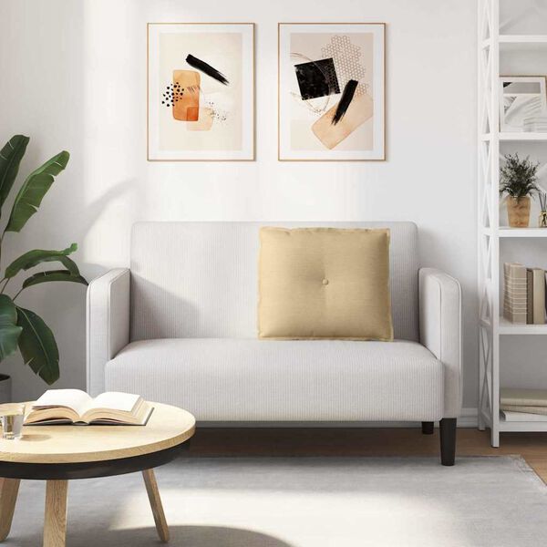 vidaXL Rygpude Gr&aring;gr&oslash;n 60 x 50 cm Velourstof