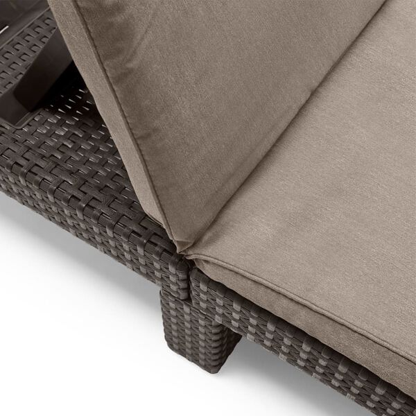 Keter liggestol med hynde Daytona brun