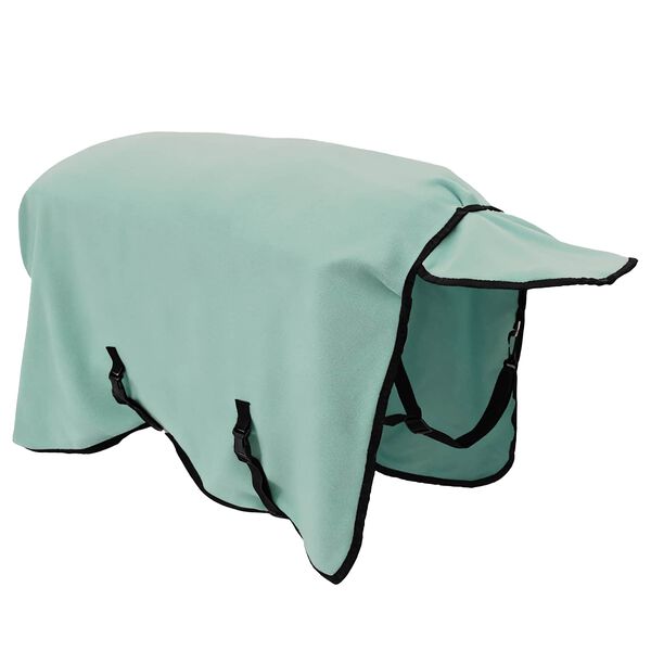 vidaXL Hestet&aelig;ppe Speciel gr&oslash;n Polyester