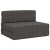 vidaXL Samlebar Sofa Seng M&oslash;rkegr&aring; 70 x 72 x 60 cm Stof