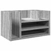vidaXL dueslag 44,5x24x25 cm konstrueret tr&aelig; gr&aring; sonoma-eg
