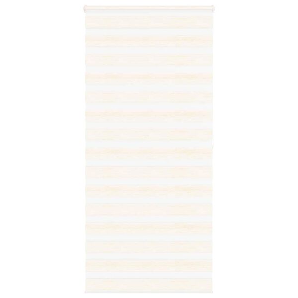 vidaXL zebragardin marmorbeige 115x200 cm stofbredde 110,9cm polyester