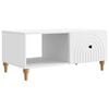 vidaXL Sofabord Hvid 90 x 50 x 40 cm Konstrueret tr&aelig;