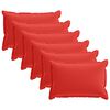 vidaXL Pudebetr&aelig;k 6 stk. HOUTEN R&oslash;d 40 x 60 cm Polyester