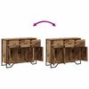 vidaXL Sideboard Gammelt træ 97 x 32.5 x 74.5 cm Konstrueret træ