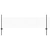 vidaXL Sekskantet hegn med stolpe 50 x 0,5 m PVC-belagt st&aring;l Gr&aring; Mesh