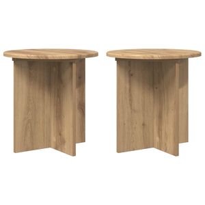 vidaXL Planteholder 2 pcs Artisan-eg 40 x 40 x 40 cm Konstrueret tr&aelig;