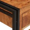 vidaXL Konsolborde 2 pcs Brun 160 x 33 x 75 cm Solid Akacietræ